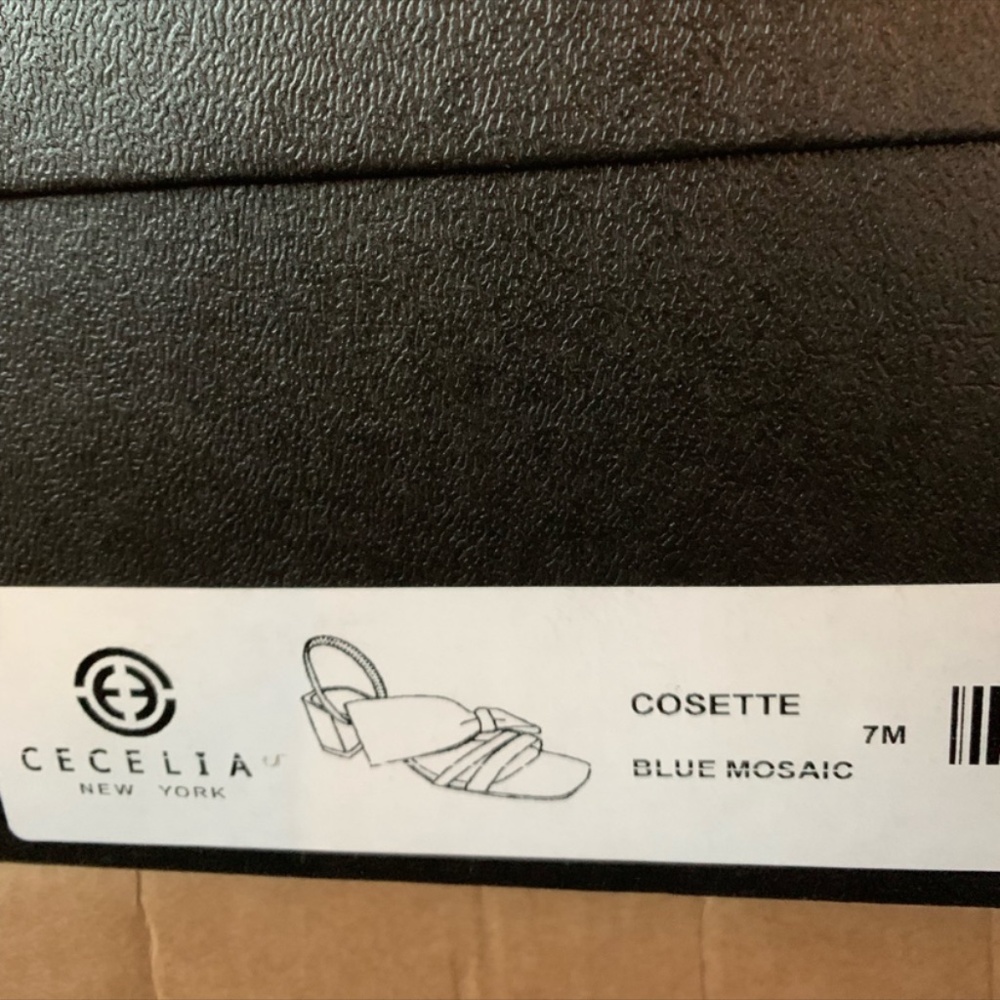Anthropologie Cecelia NWT York Cosette Heels Size 7,5 (7M) - Picture 10 of 11